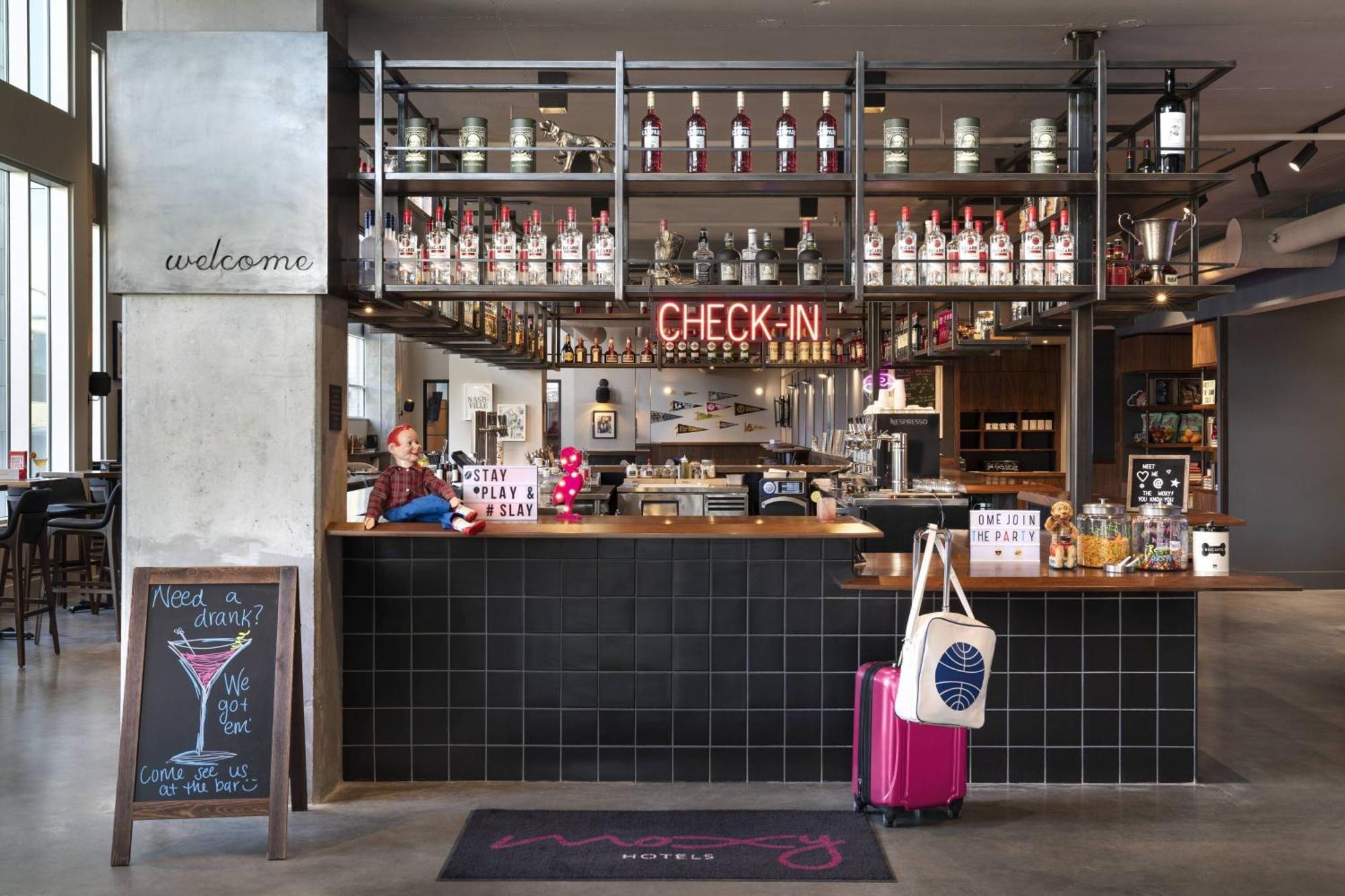 Moxy Nashville Vanderbilt Area Buitenkant foto